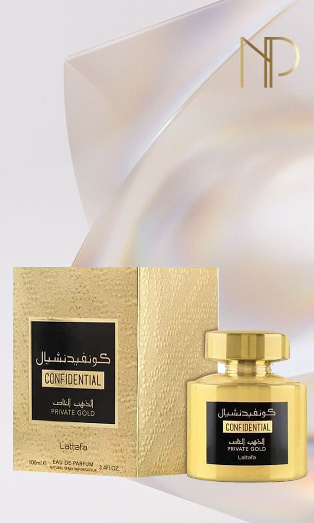 Mostra Parfum Arabesc Confidential Private Gold, Unisex