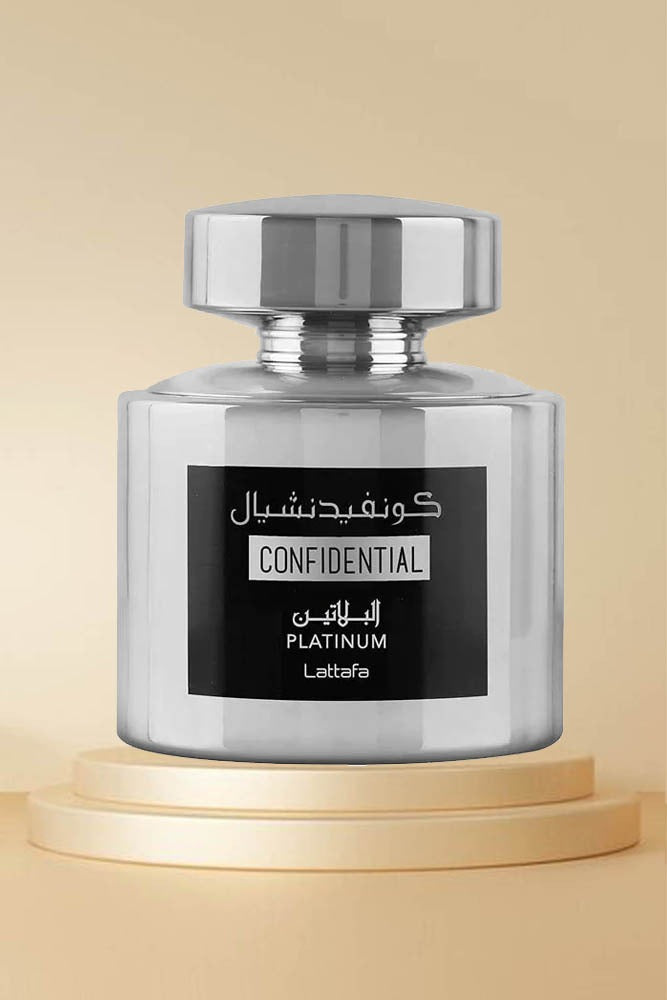 Parfum Arabesc Confidential Platinum, Barbati